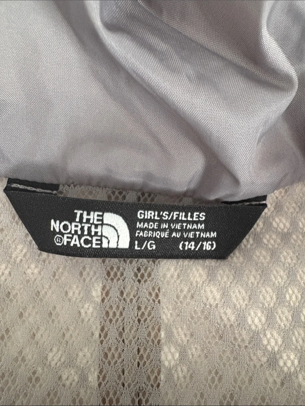 THE NORTH FACE SOPHIE RAIN PARKA GIRLS Graphite Grey size Large 14/16